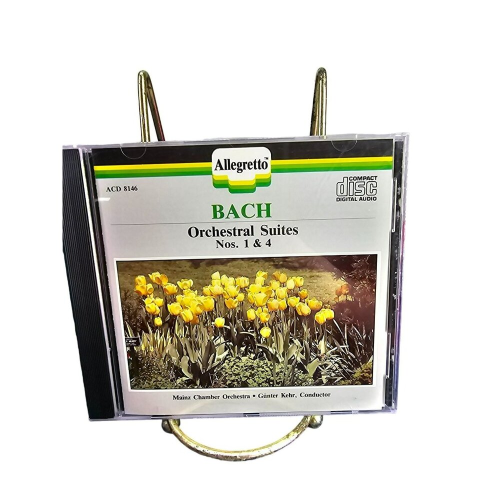 Bach Orchestral Suites Nos. 1 And 4 CD Allegretto